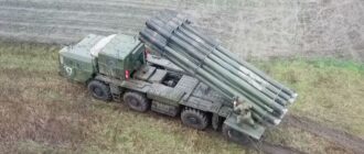 Восемьсот килограммов возмездия: кадры работы РСЗО «Смерч» в зоне спецоперации