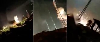 Бомбардировка аэропорта Алеппо со стороны Израиля попала на видео