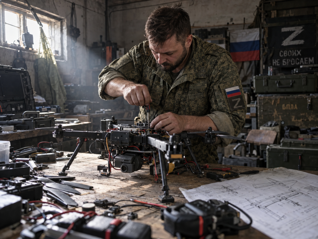 Сборщик БПЛА на СВО