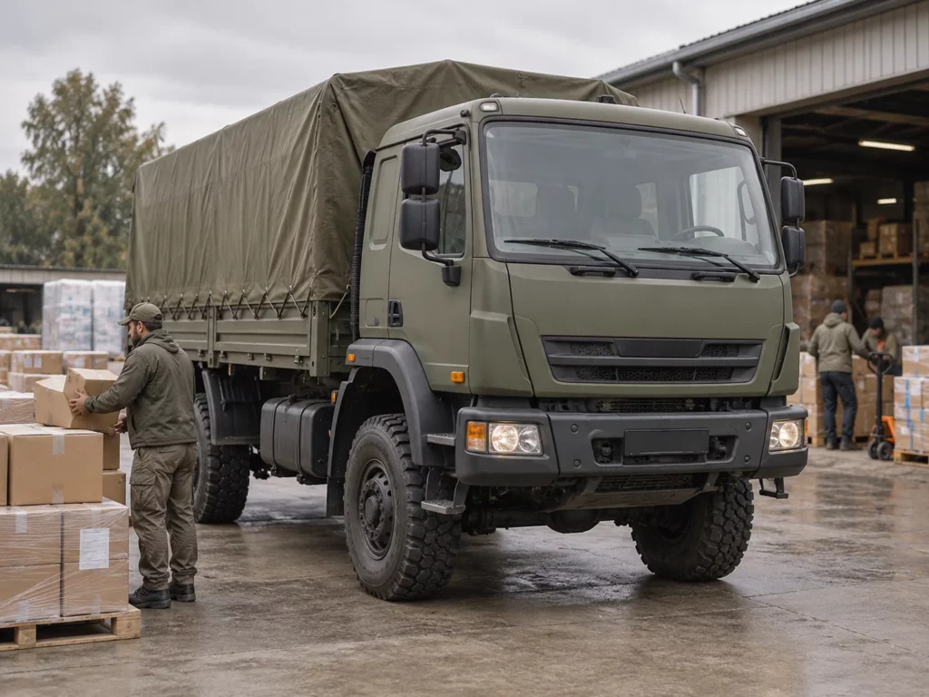 Водитель гуманитарной помощи